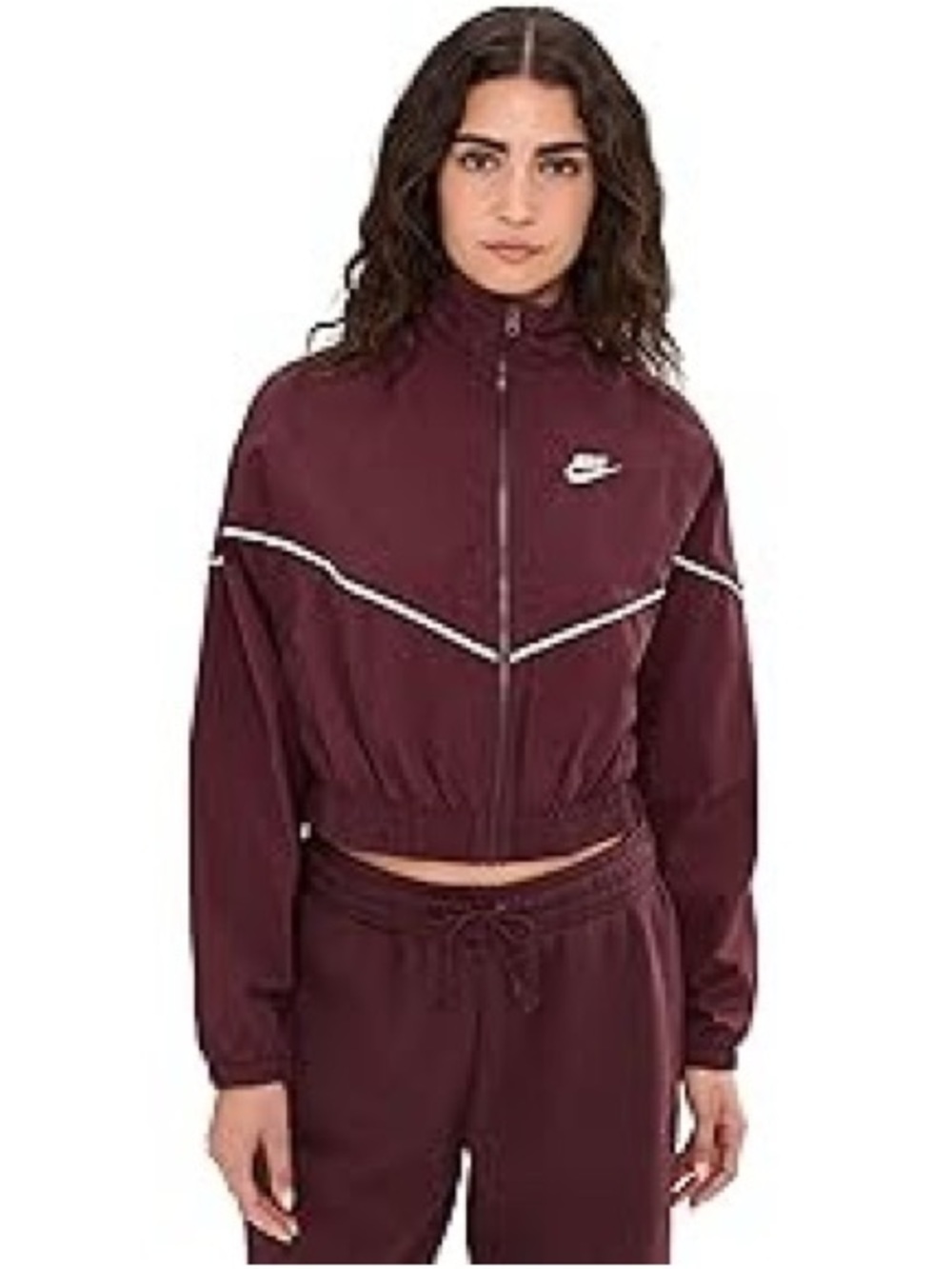 Sportswear Windrunner Woven Jacket Speed -Burgundy